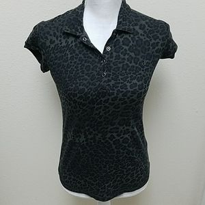CK ANIMAL PRINT POLO